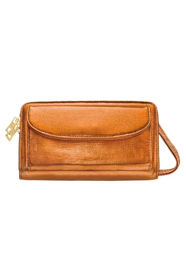 Metallic clutch - Oranje