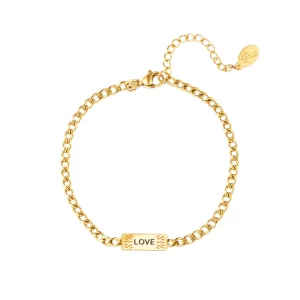 Armband Love - Zilver