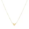 Ketting V - Goud