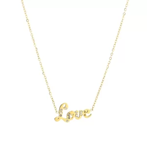 Ketting Love - Zilver