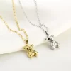 Ketting Beer - Zilver