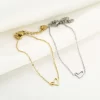 Armband Open hart - Zilver