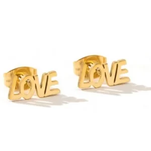 Oorbellen Love - Goud