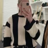 Trui gestreept - Beige