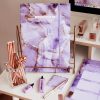Documentenmap luxe amethyst sfeerfoto voorkant