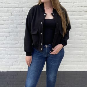 Bomber Jacket - Zwart