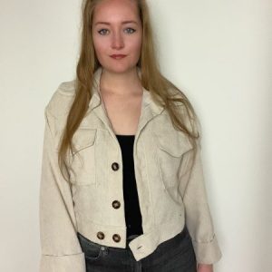 Bomber Jacket - Beige