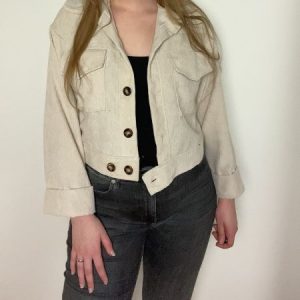 Bomber Jacket - Beige