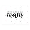 Kaart | Je bent de aller beste mam