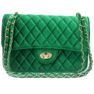 Velvet bag | Groen