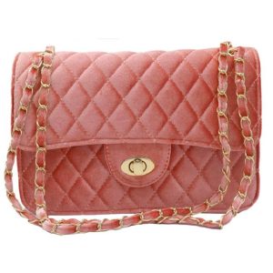 Velvet bag | Roze