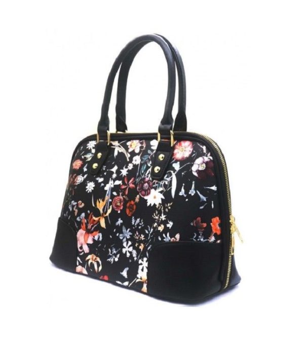 Tas Flowers | Zwart