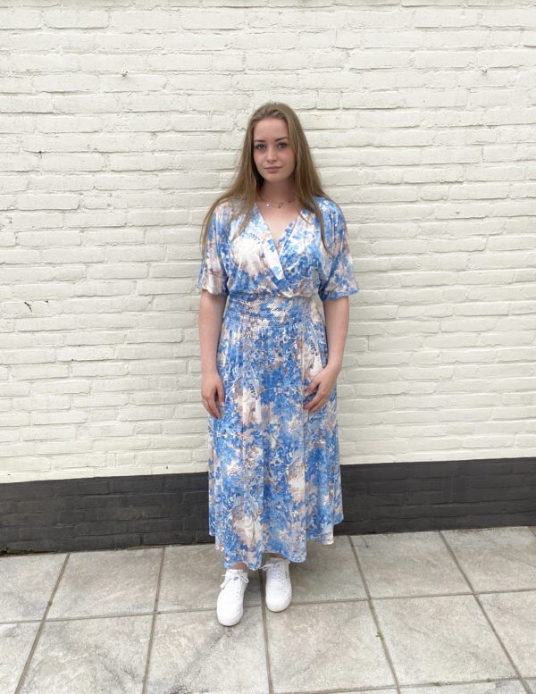 Maxi summer dress | Blauw