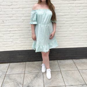 Florence jurk | Ocean Green